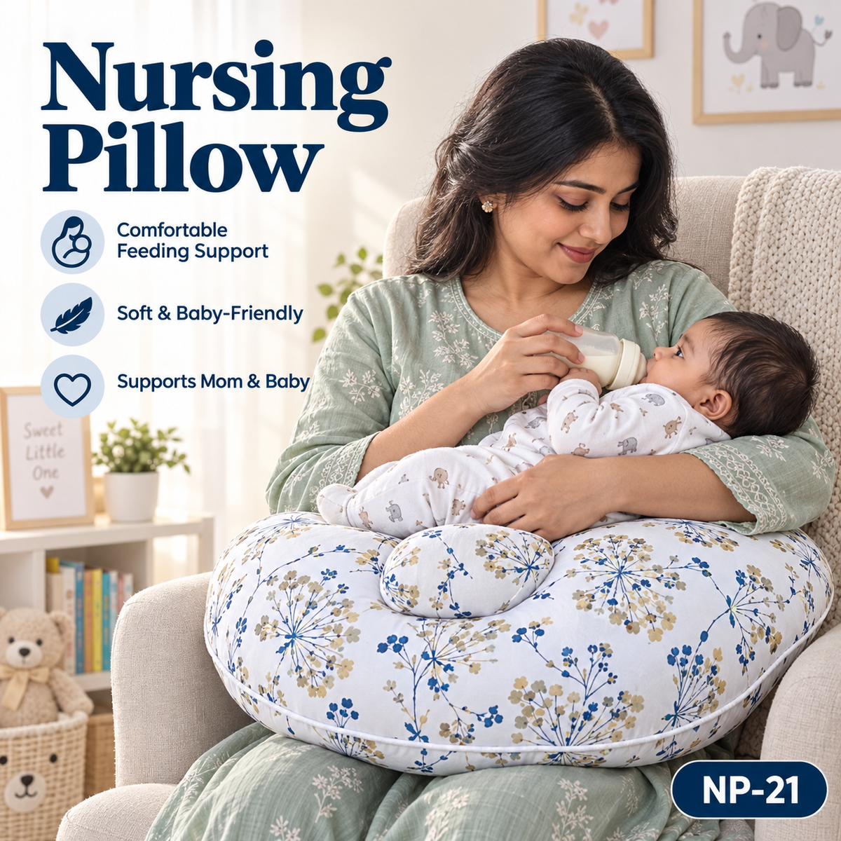 Baby Nursing Pilow/Breast Feeding Pillow (Copy)