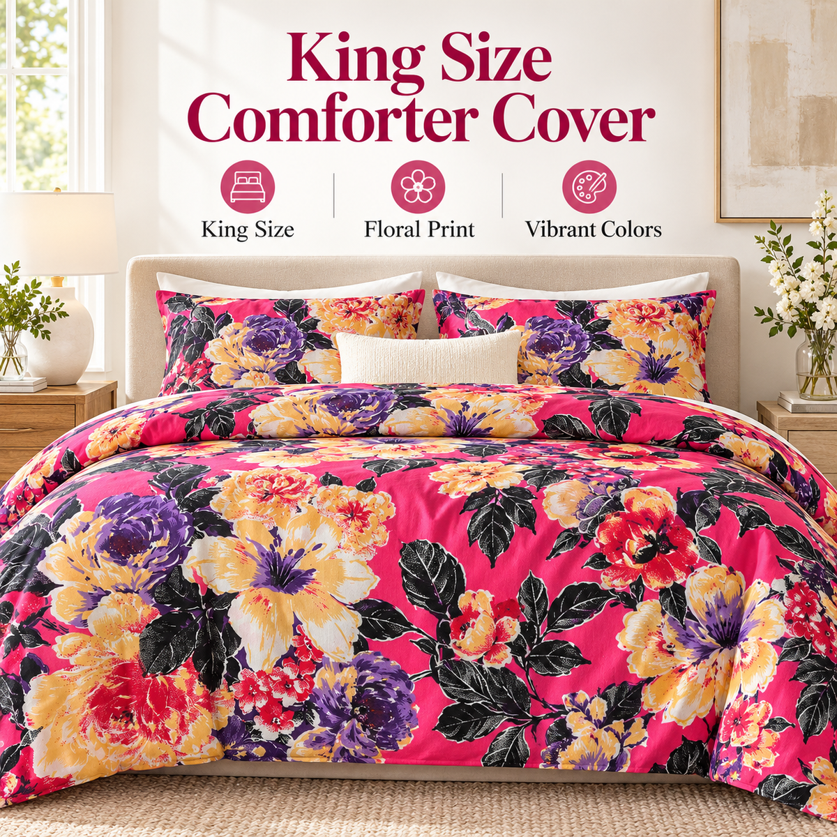 King Size Comforter cover