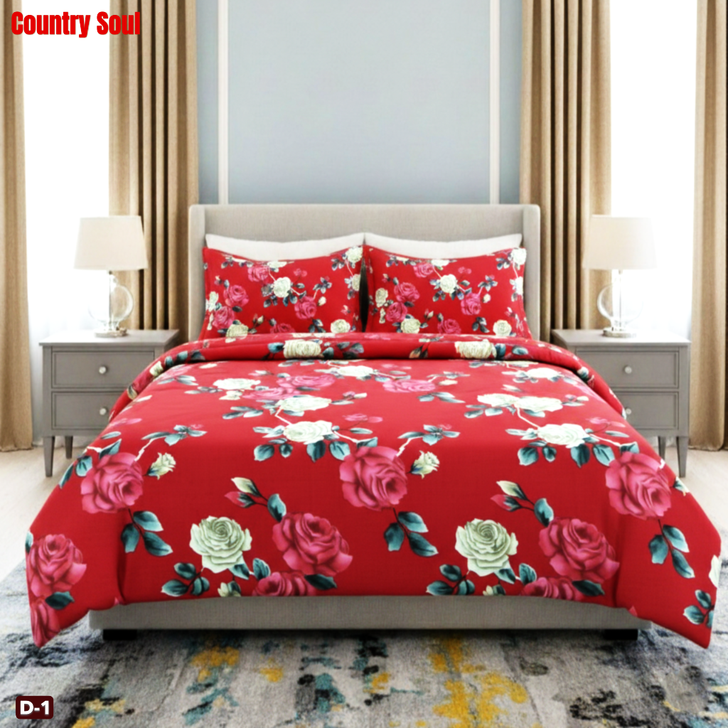 Premium Quality Comforter Set ( D-01)