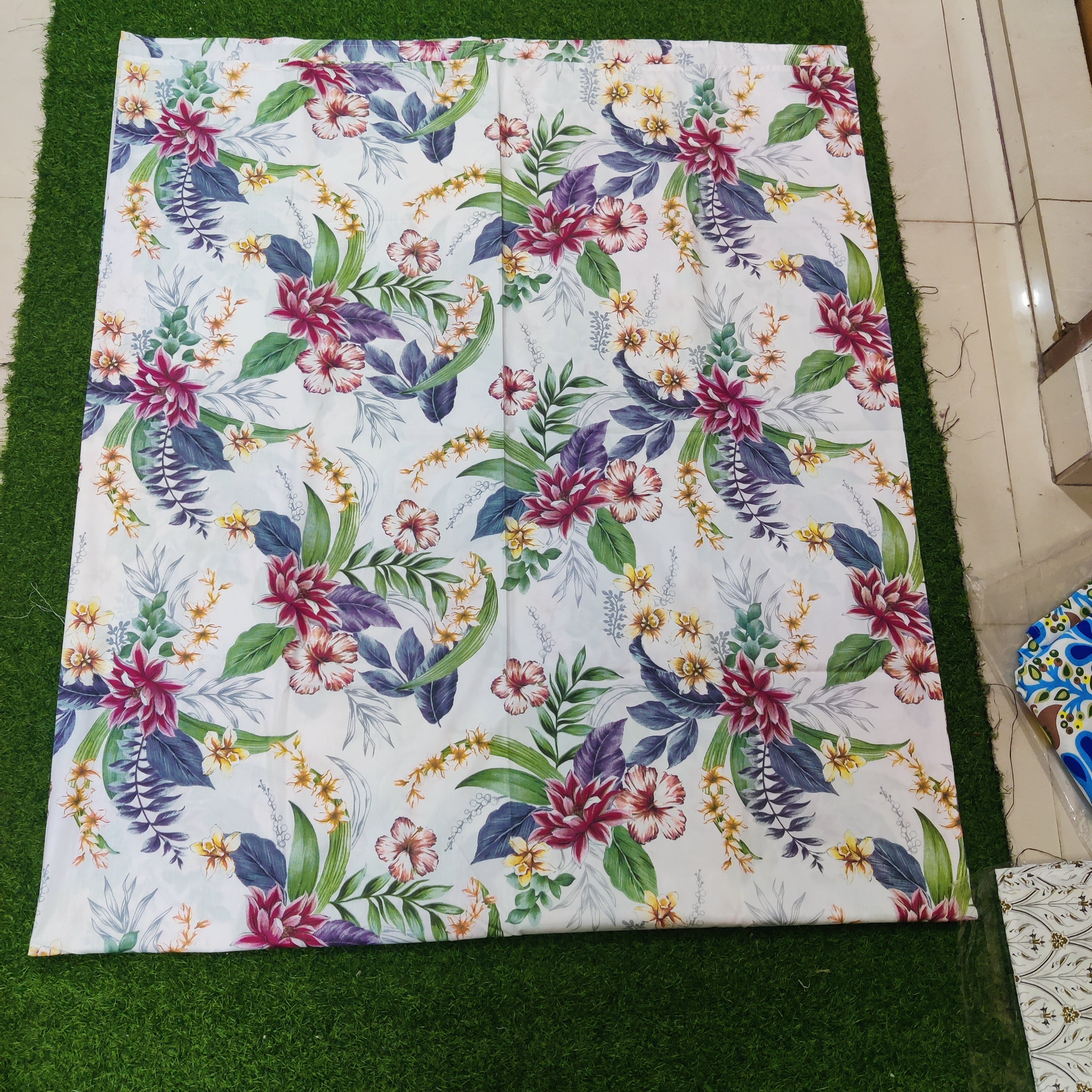 King Size Parkel  Cotton Bedsheet -03