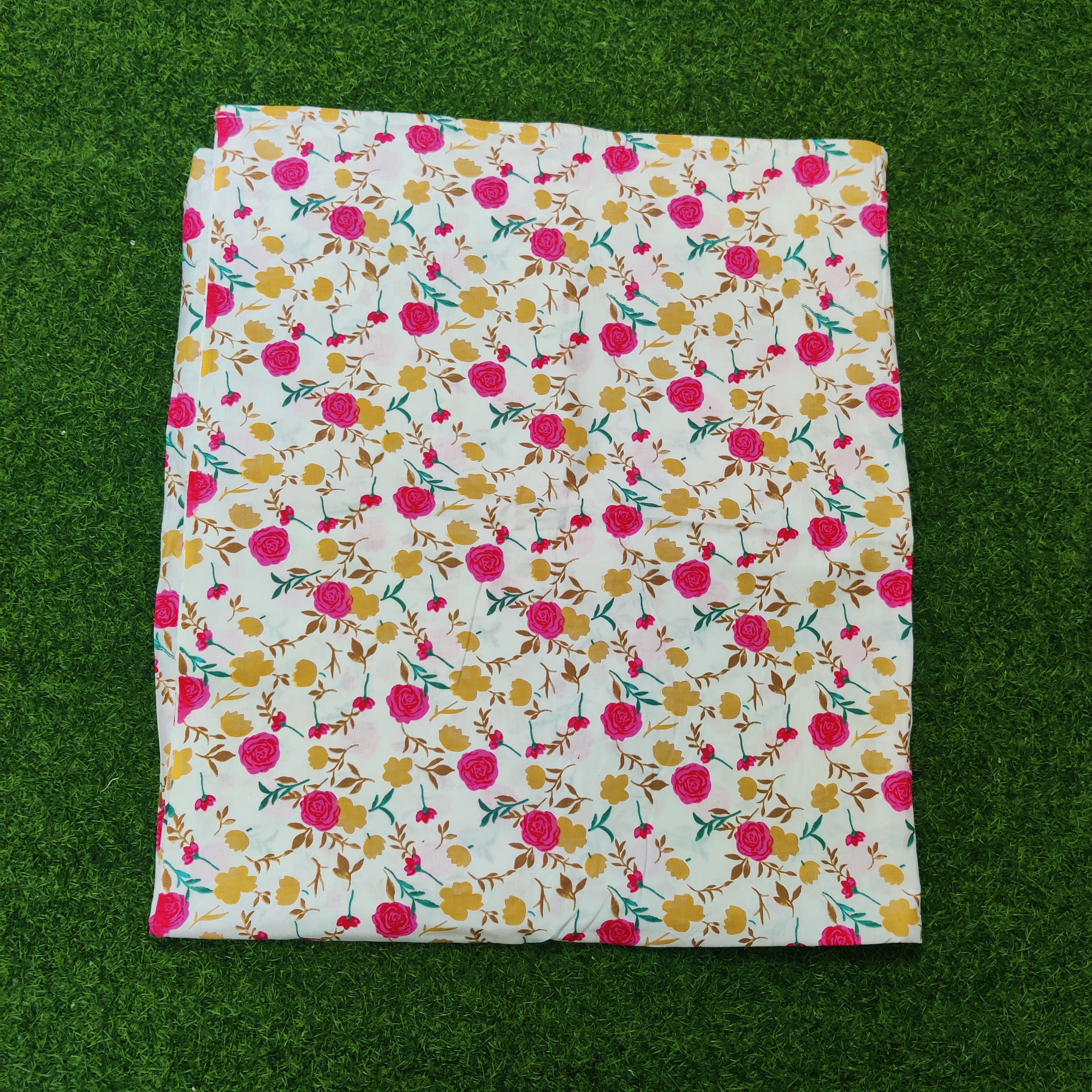 King Size Parkel  Cotton Bedsheet -06