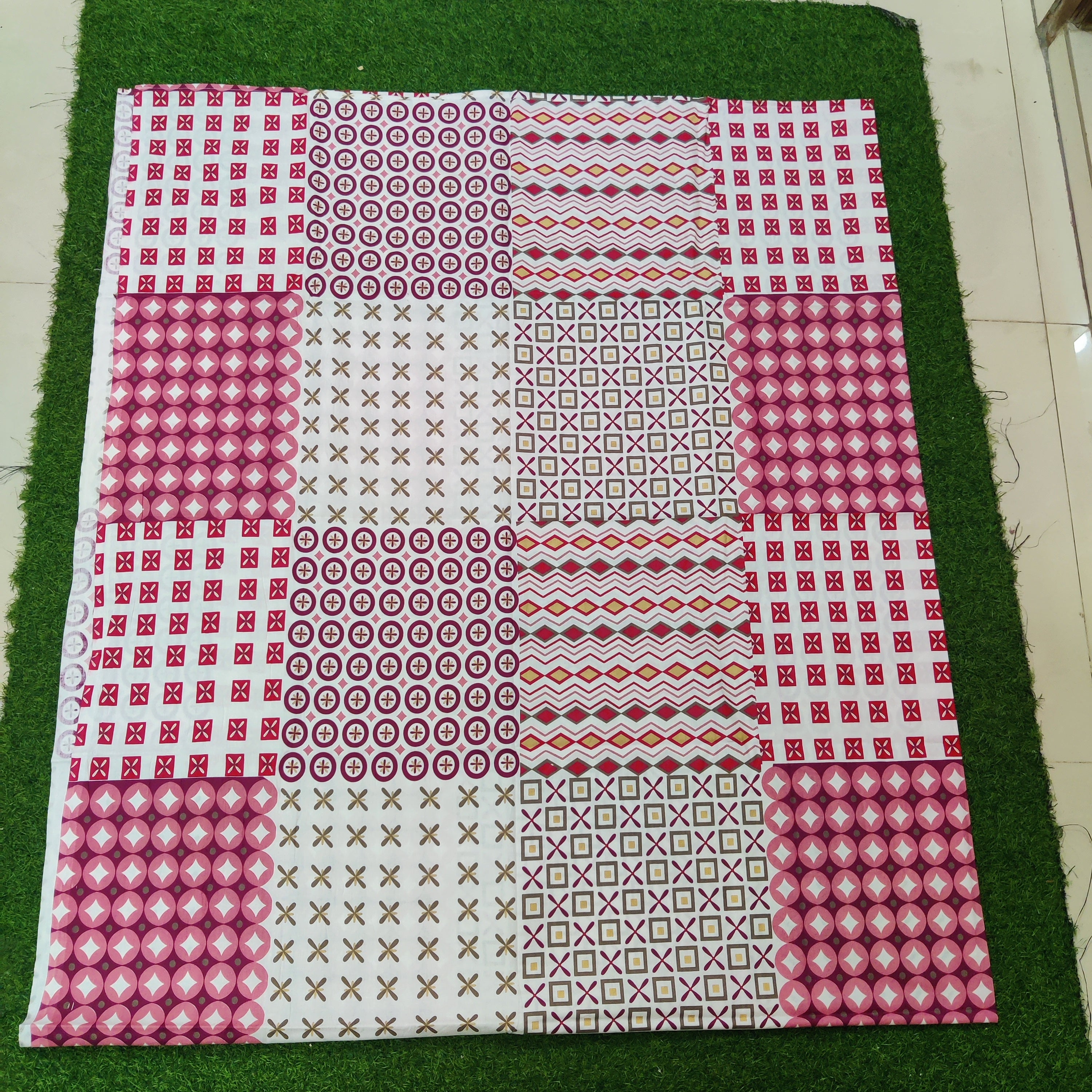 King Size Parkel  Cotton Bedsheet -08