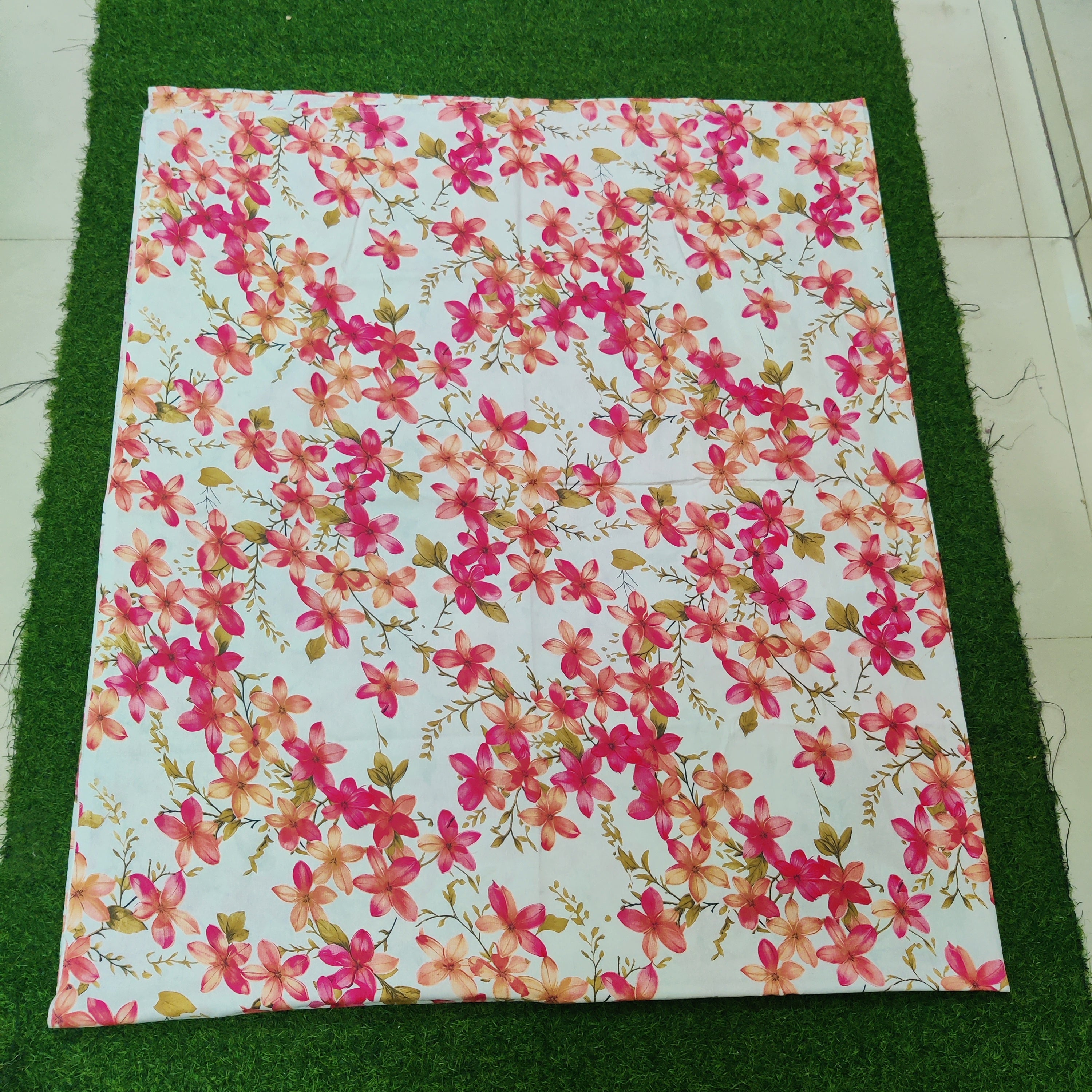 Premium Regular Bedsheet ( Super King Size) with two pillw cover -06