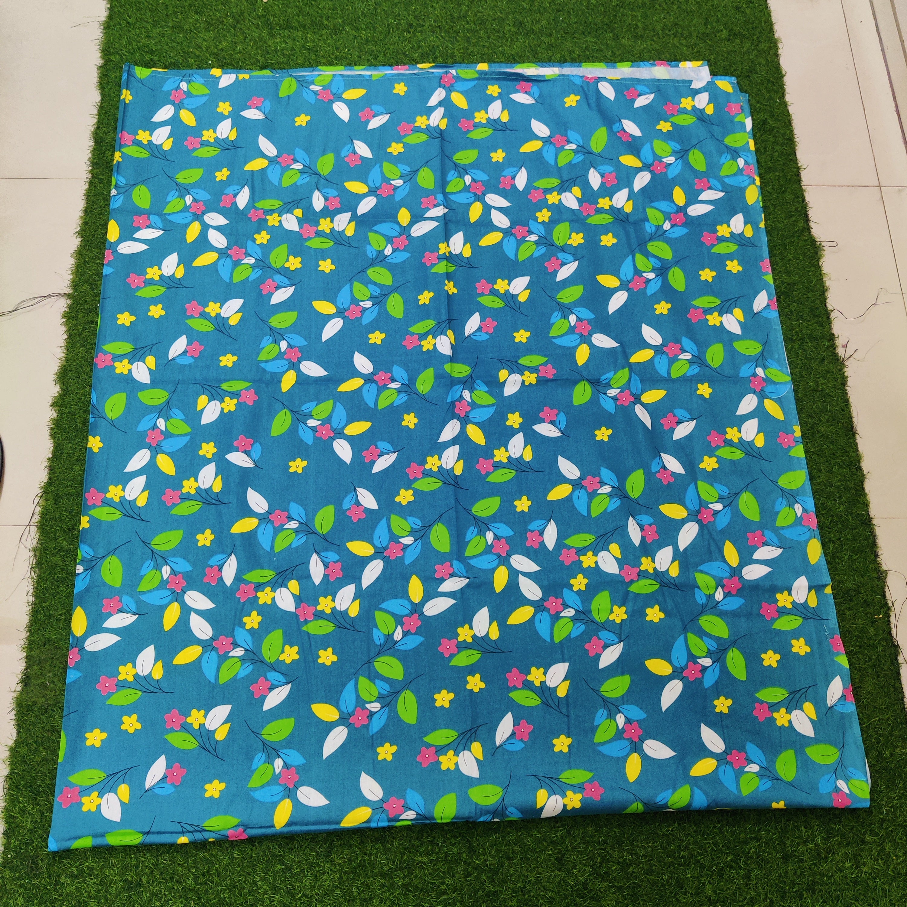 Premium Regular Bedsheet ( Super King Size) with two pillw cover -07