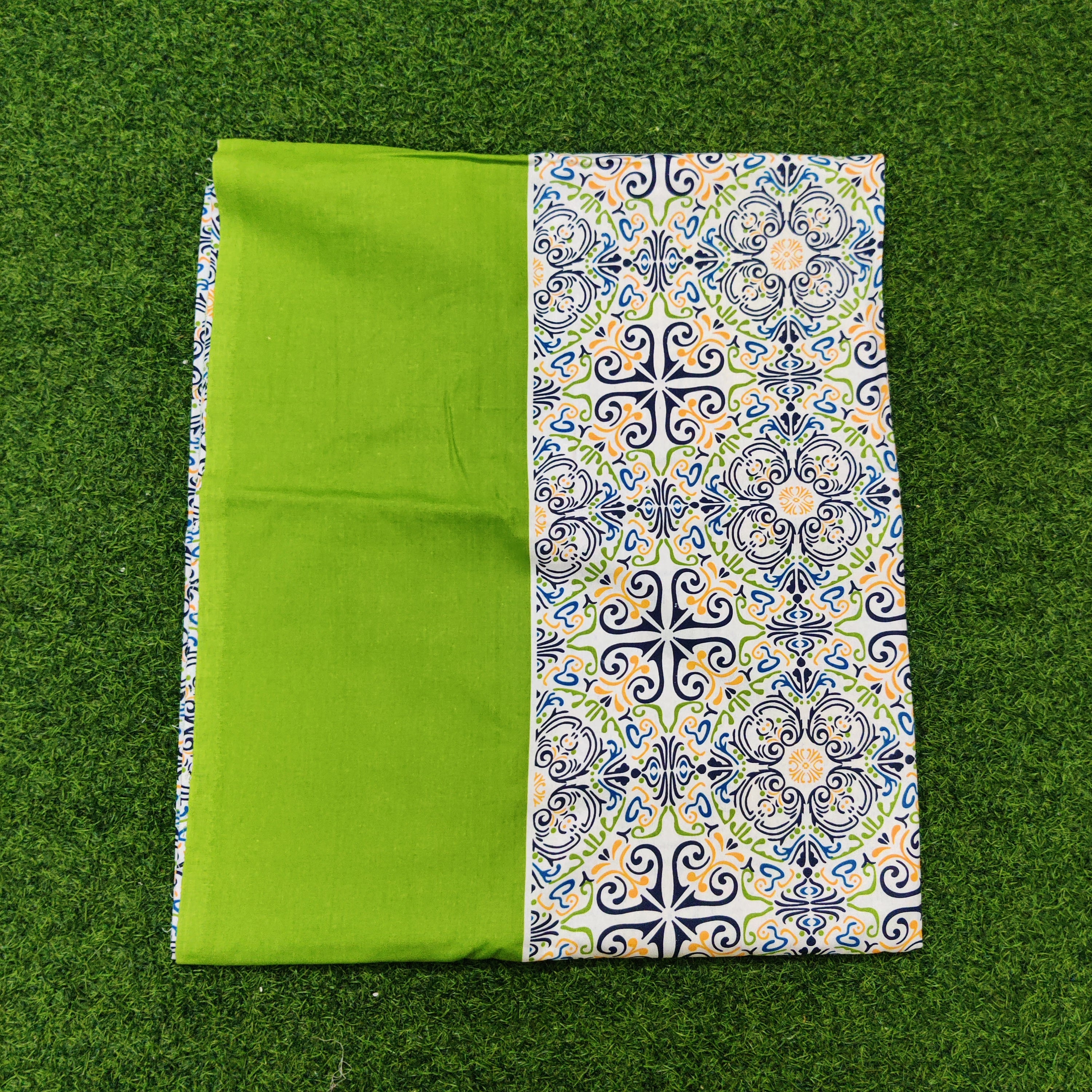 Premium Regular Bedsheet ( Super King Size) with two pillw cover -10