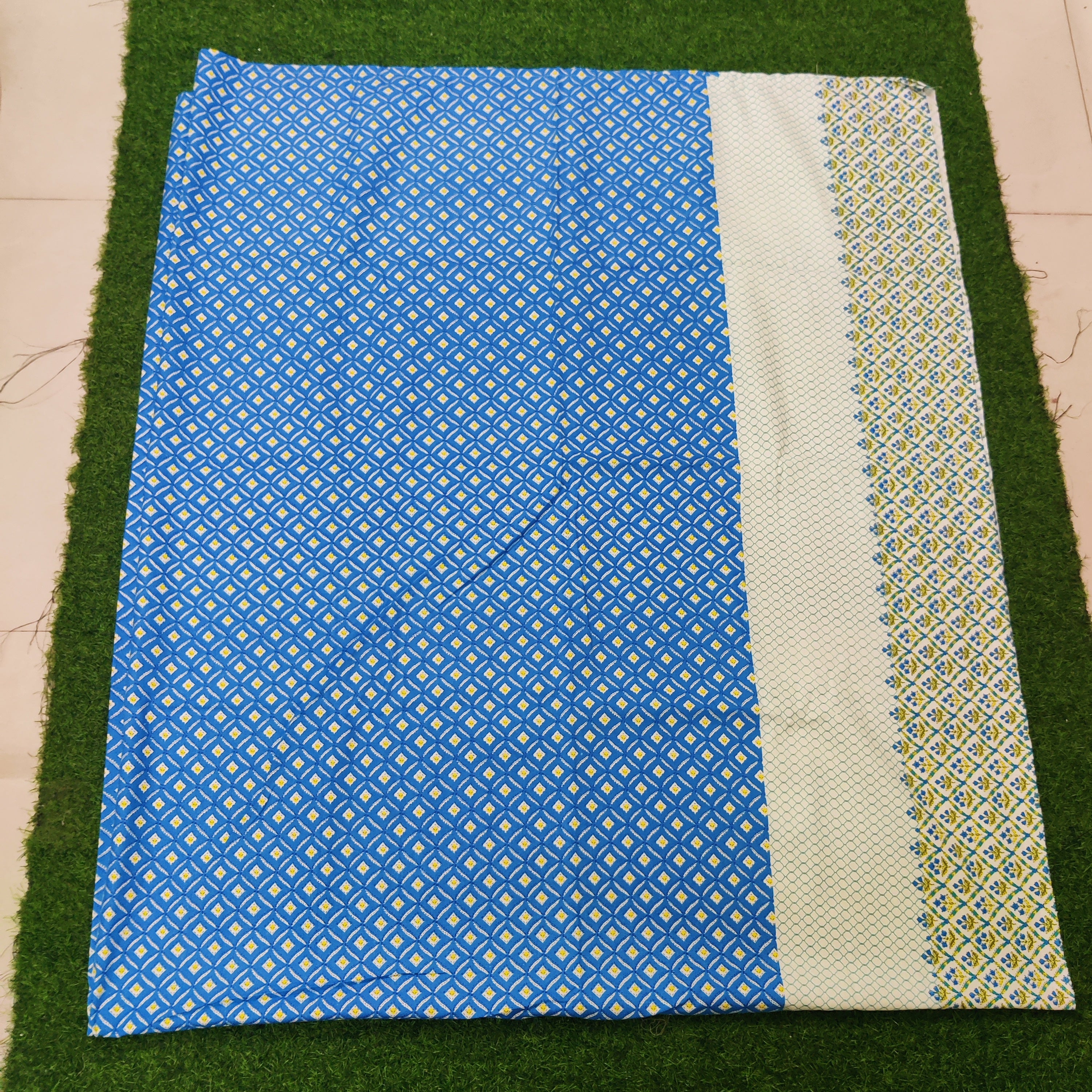 Premium Regular Bedsheet ( Super King Size) with two pillw cover -12