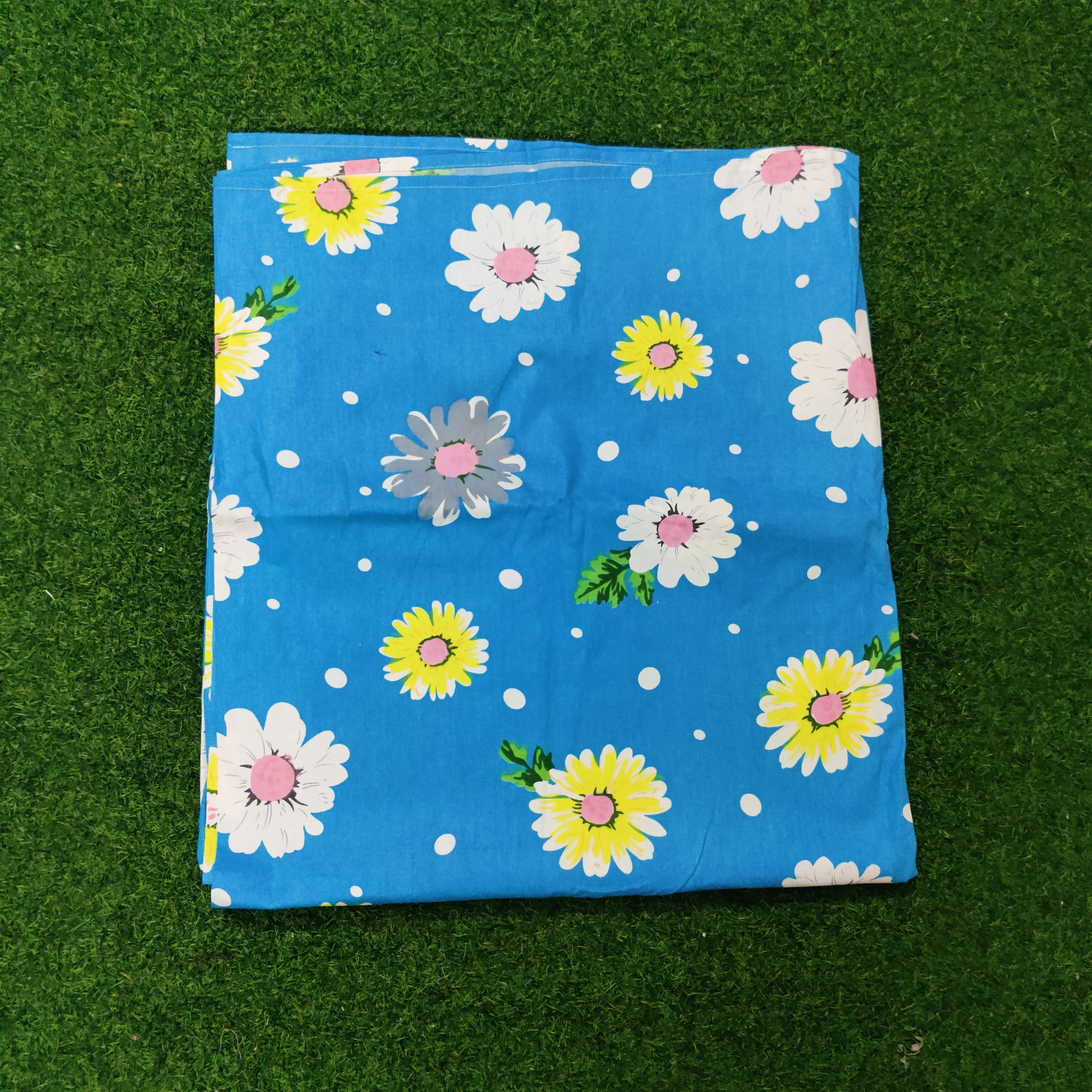 Premium Regular Bedsheet ( Super King Size) with two pillw cover -17