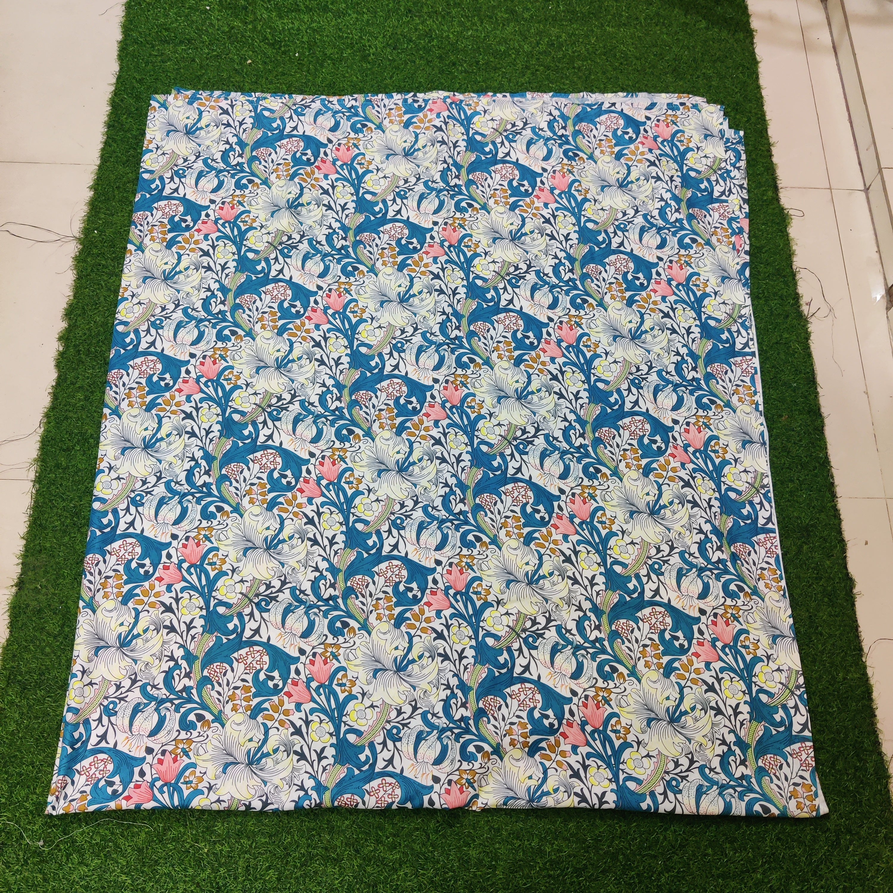 Premium Regular Bedsheet ( Super King Size) with two pillw cover -23