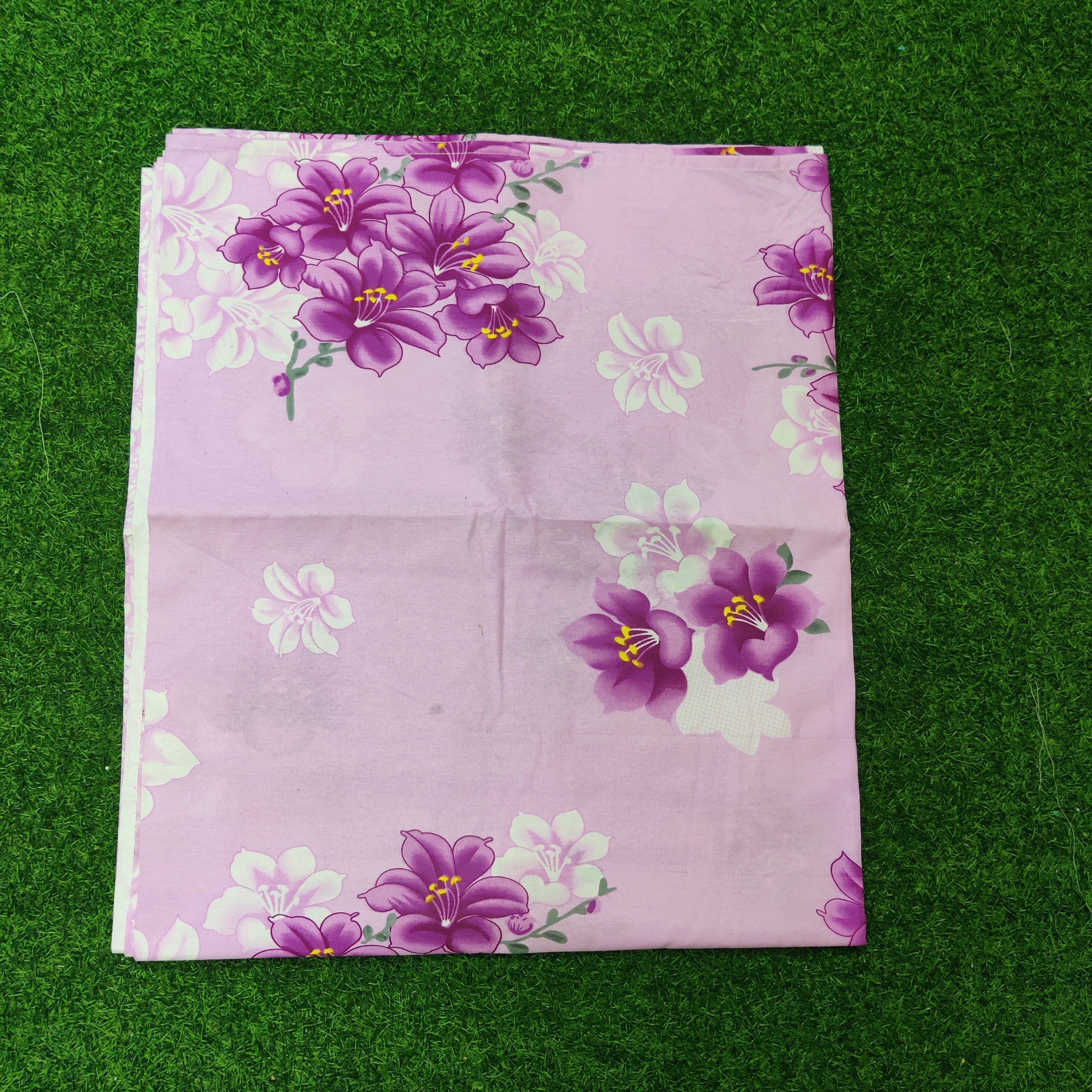 Premium Regular Bedsheet ( Super King Size) with two pillw cover -24