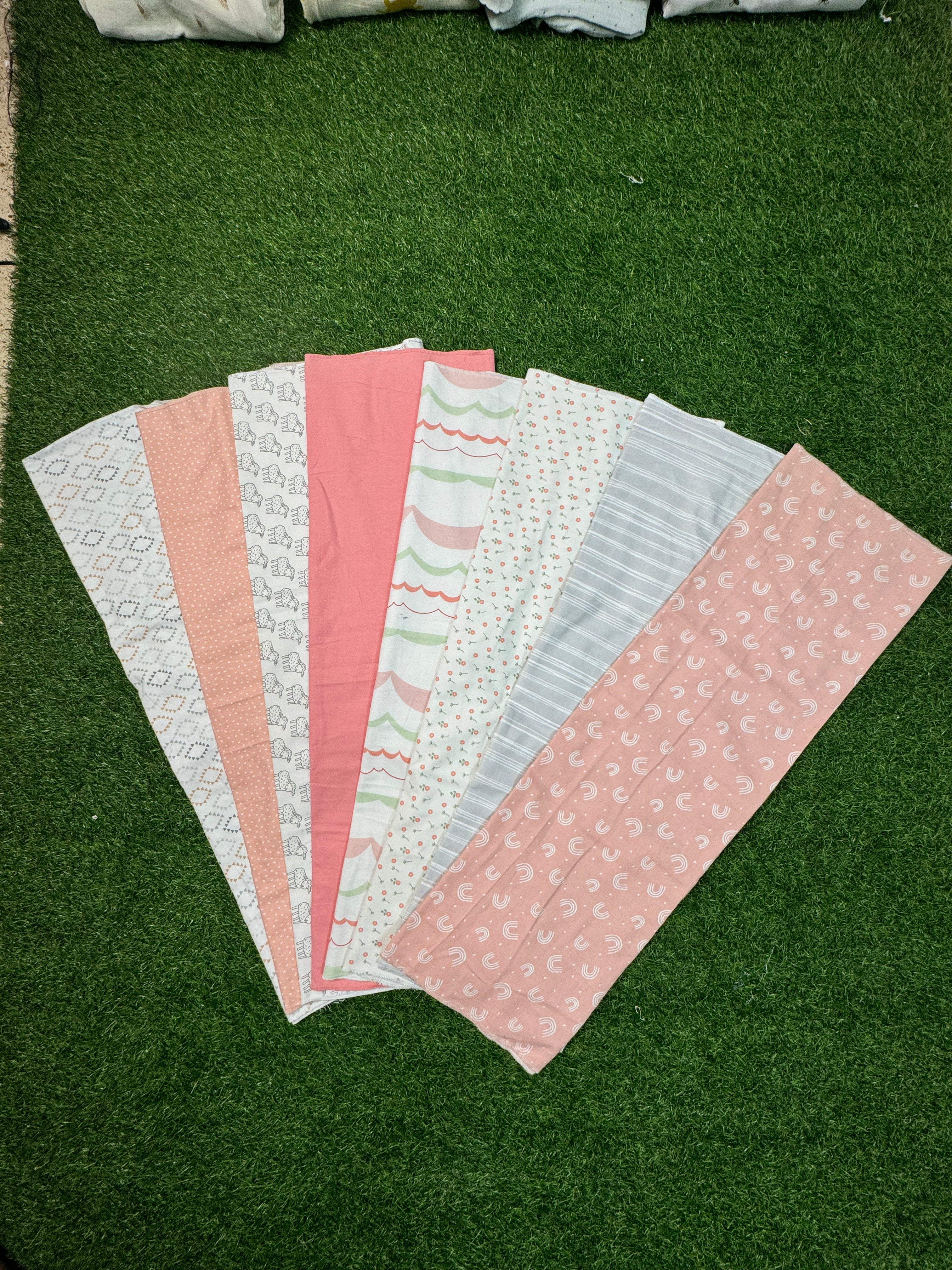 5 PCS ASSORTED & PREMIUM BABY KATHA/Baby Swaddle