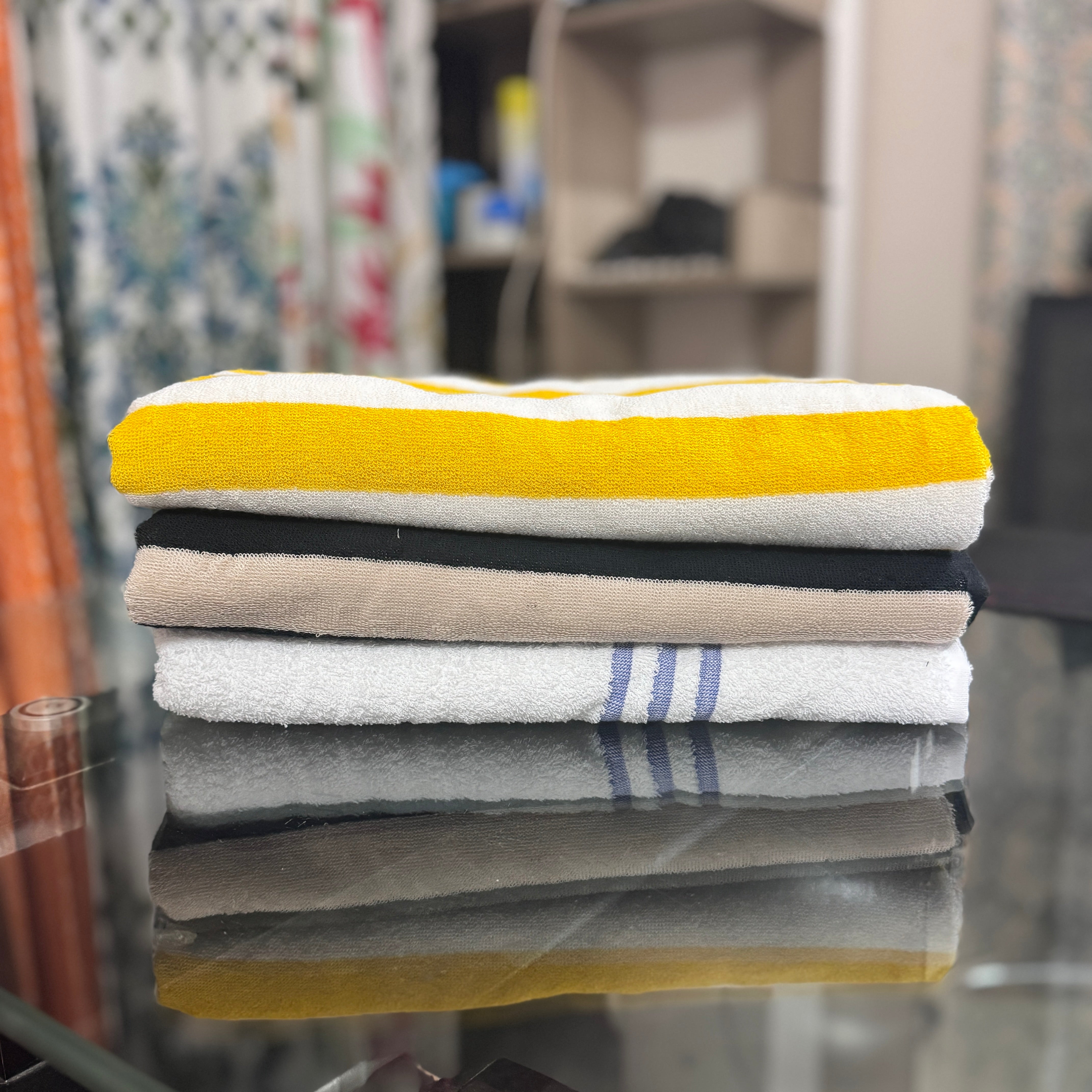3 Pcs Bathsheet Towel Combo