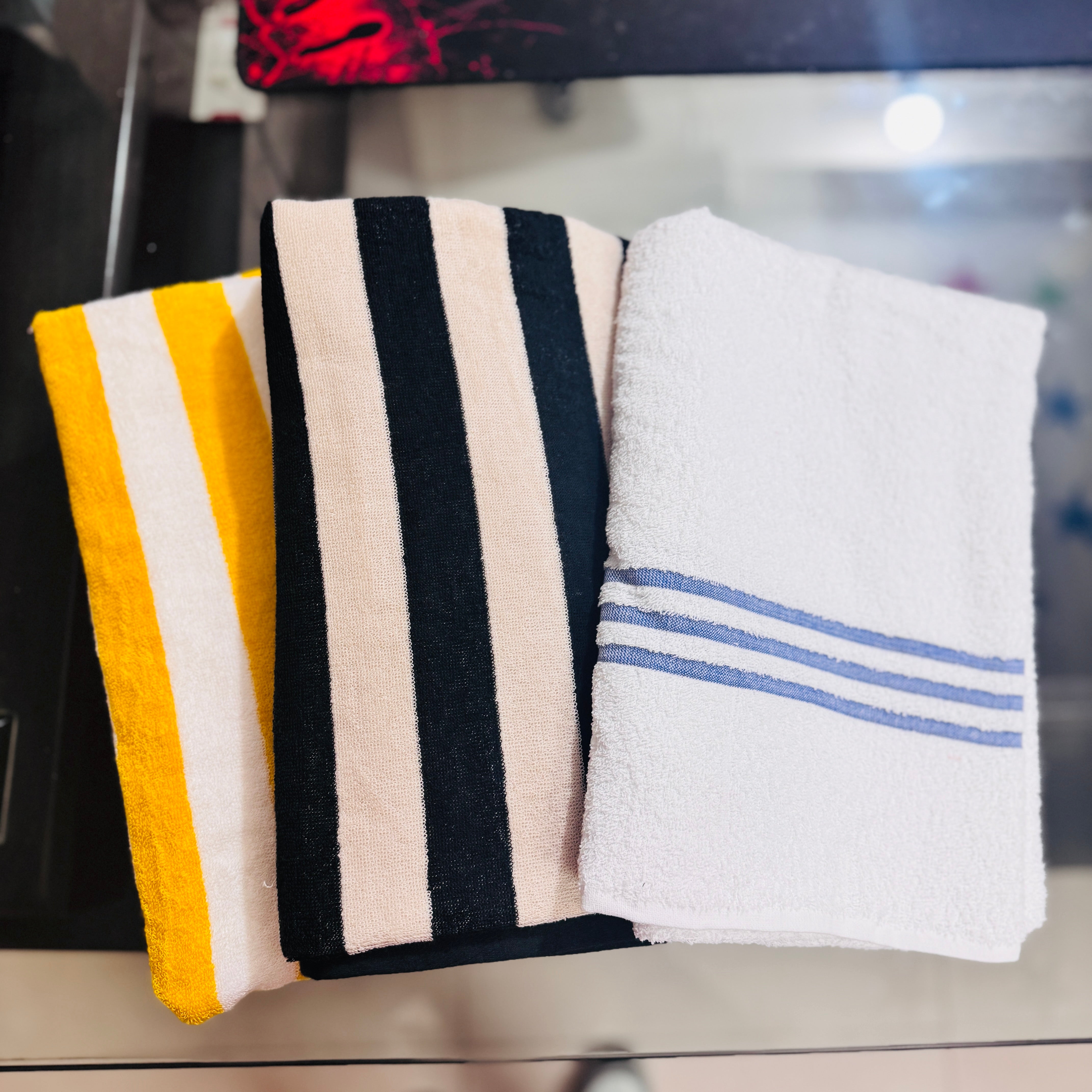 3 Pcs Bathsheet Towel Combo
