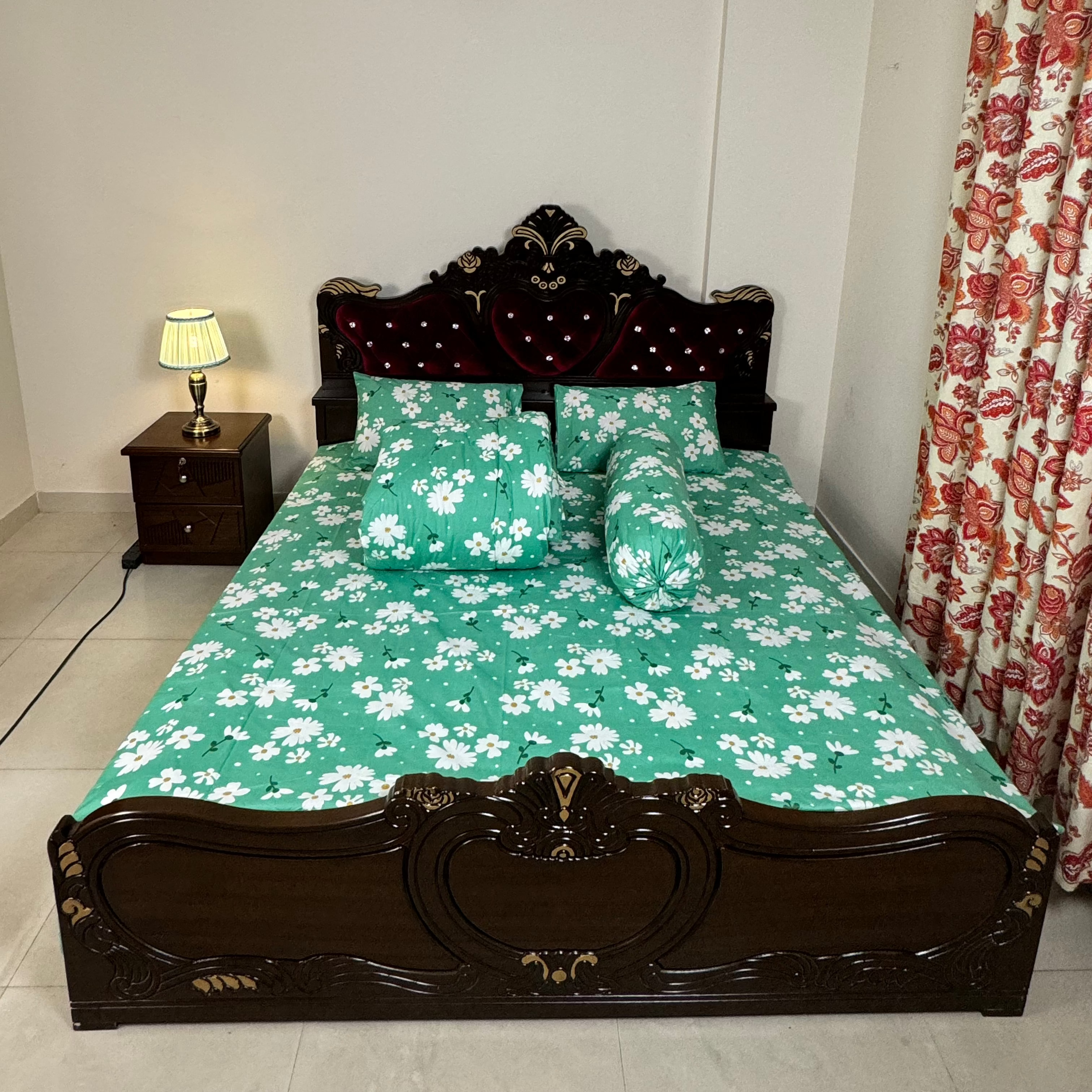 KING SIZE COMFORTER SET (6 PCS SET)