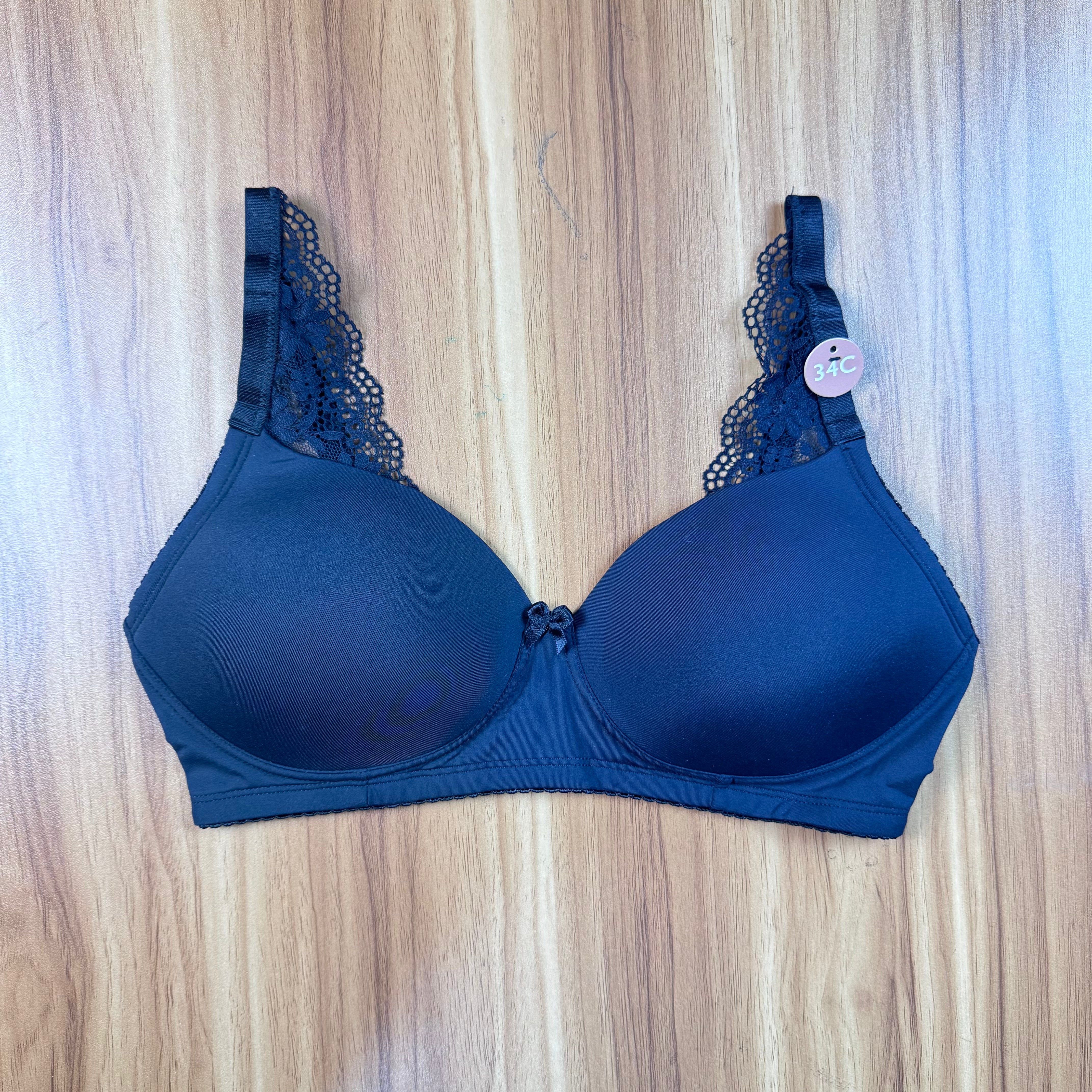 1 PC Padded Non Wired 3/4Th Coverage Seamless/T-Shirt Bra