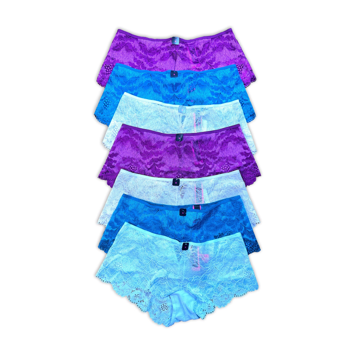 La Senza 7 Pcs Lace Panty Box With Free Delivery Offer