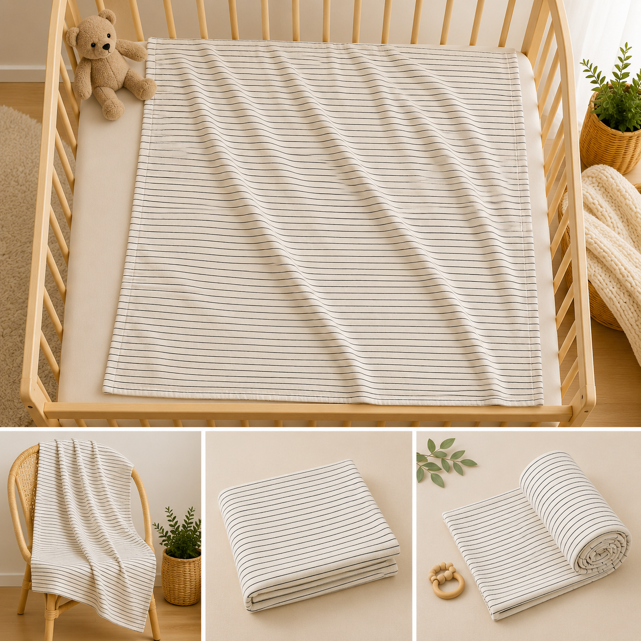 5 Pcs 48x48 Inch Moslin katha Combo