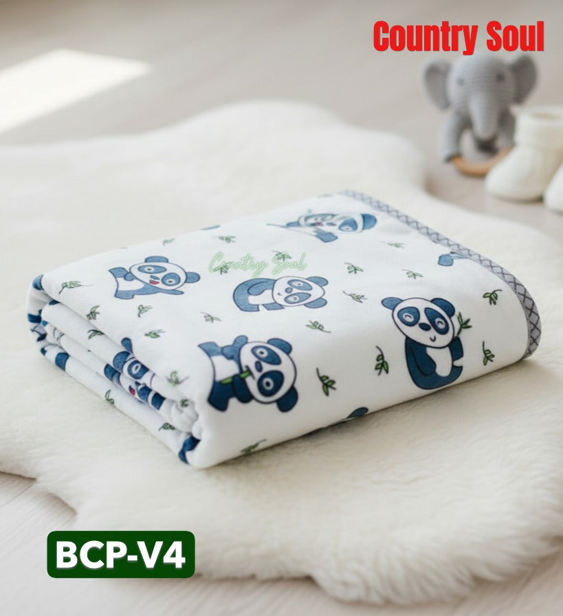 Country Soul Premium Ultrasoft Warm & Cozy Baby Blanket/Combol- BCP-4