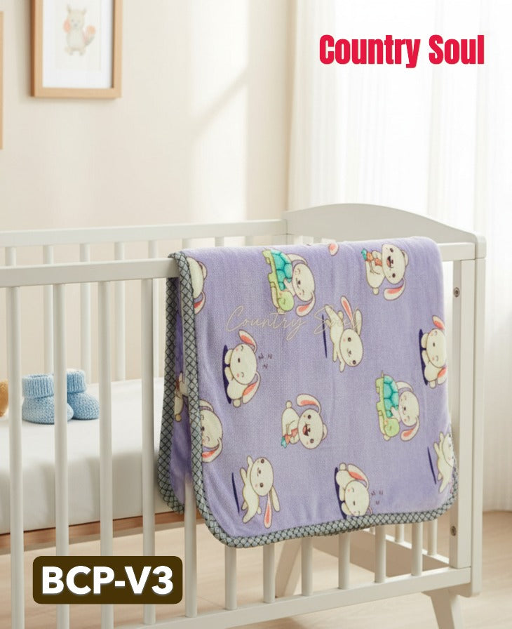 Country Soul Premium Ultrasoft Warm & Cozy Baby Blanket/Combol- BCP-3