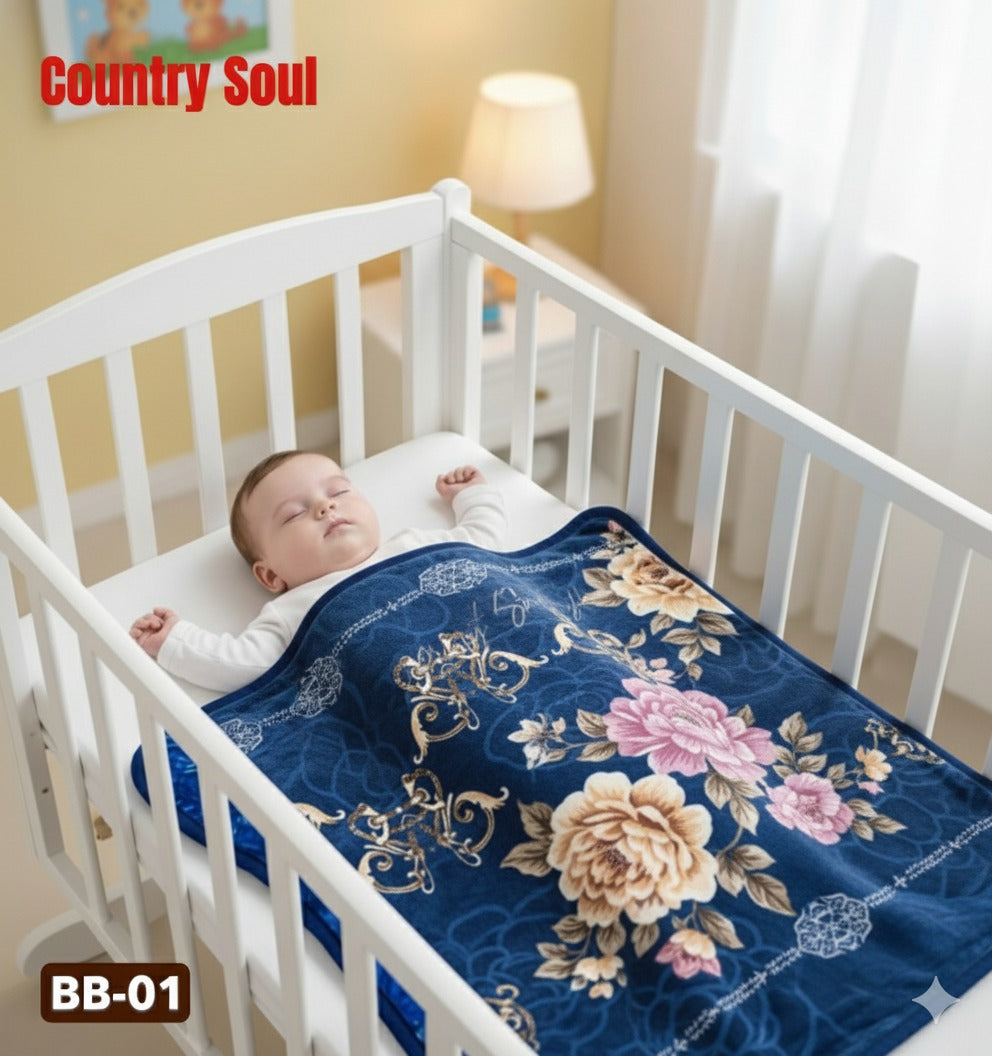 Country Soul Super soft Warm & Cozy Baby Blanket/Combol- BB-01