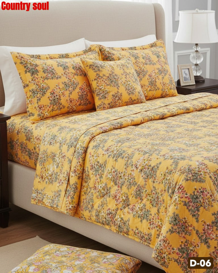 KING SIZE COMFORTER & COVER COMBO D-06