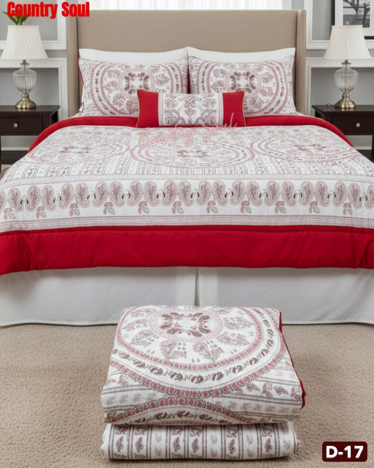 KING SIZE COMFORTER COVER D-17