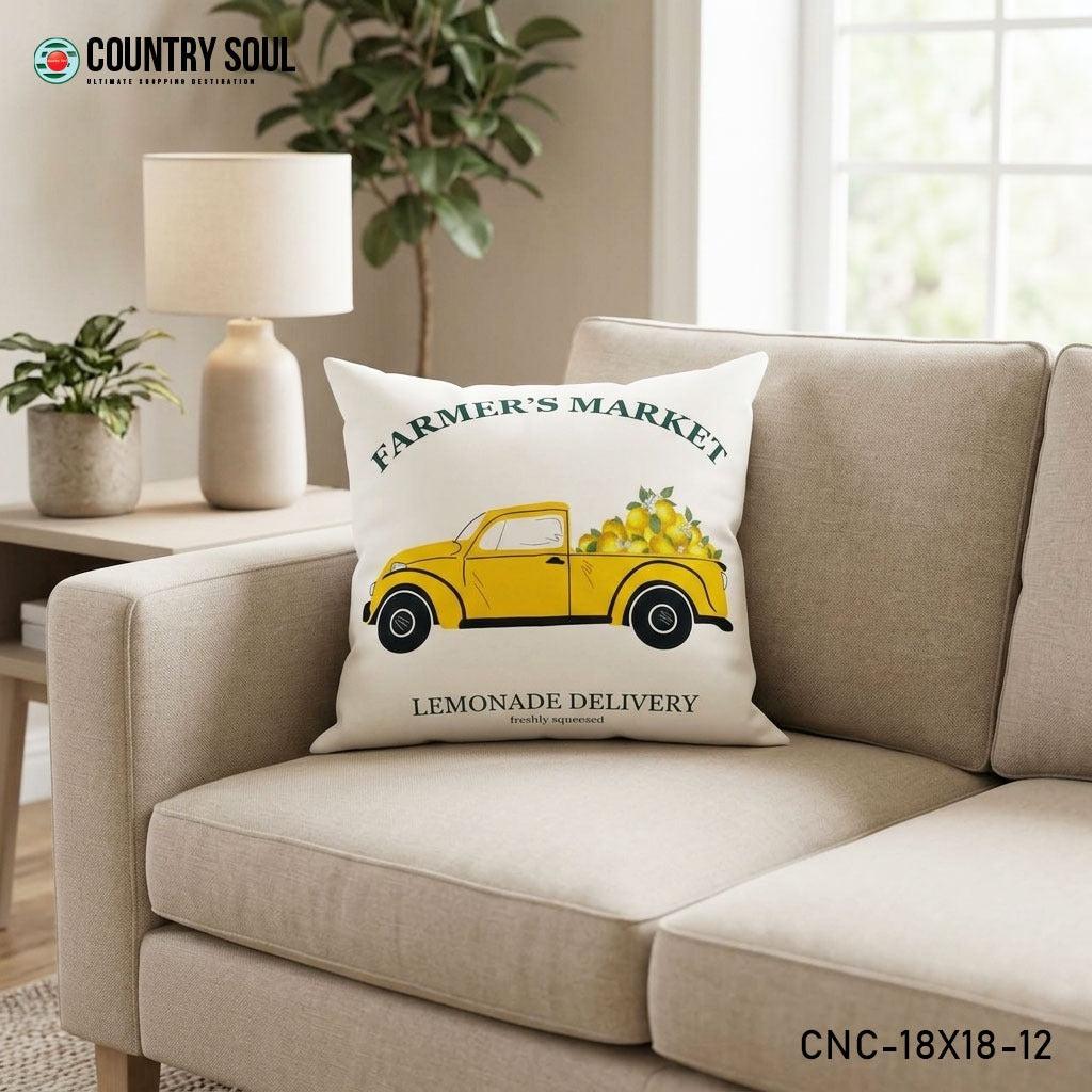 Decorative Cushion Cover 18x18 Inch, Design-12