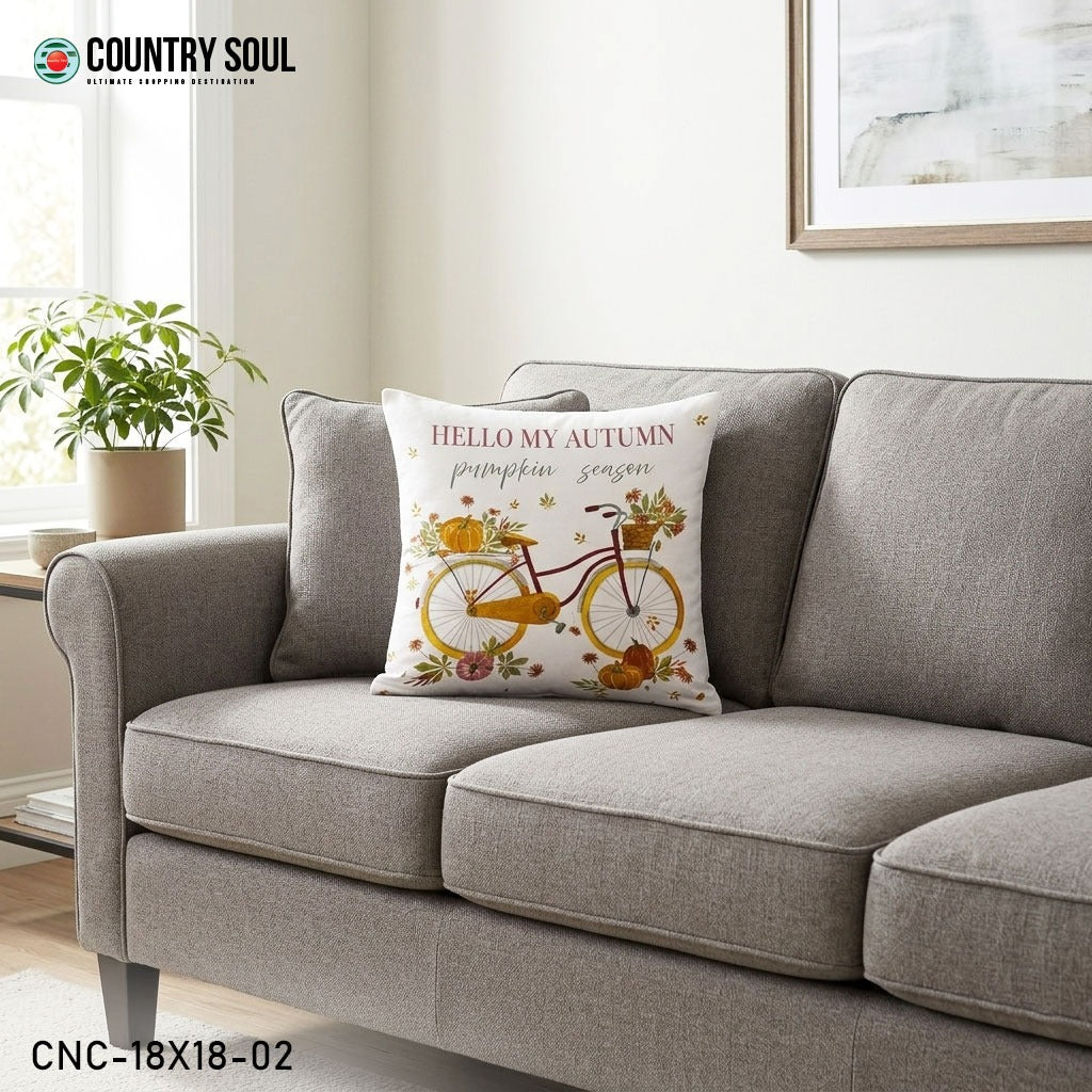 Decorative Cushion Cover 18x18 Inch, Design-02