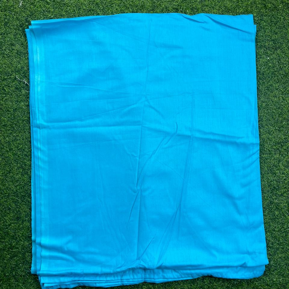 Soft Cotton Solid Color Bedsheet ( Super King Size) with two pillw cover-15