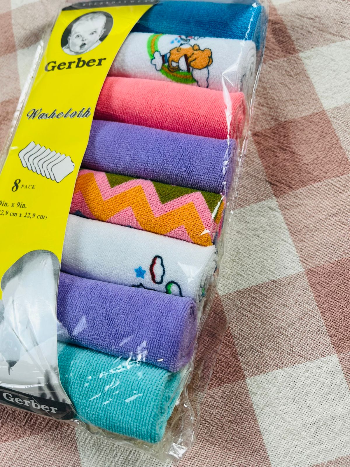 Washcloth (8 Pcs Combo )