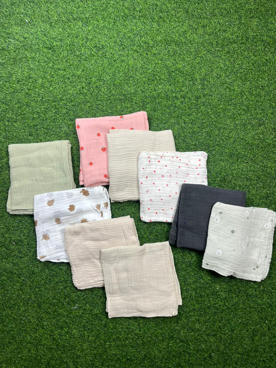 5 Pcs 30x35 Inch Moslin katha Combo