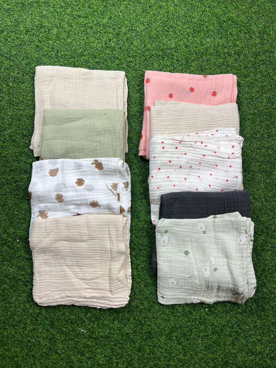 5 Pcs 30x35 Inch Moslin katha Combo