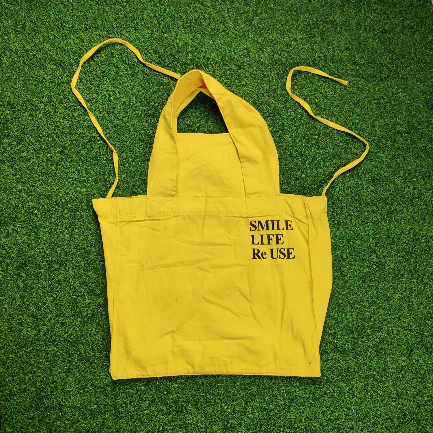 10 Pcs Multicolor Cotton Tote Bags