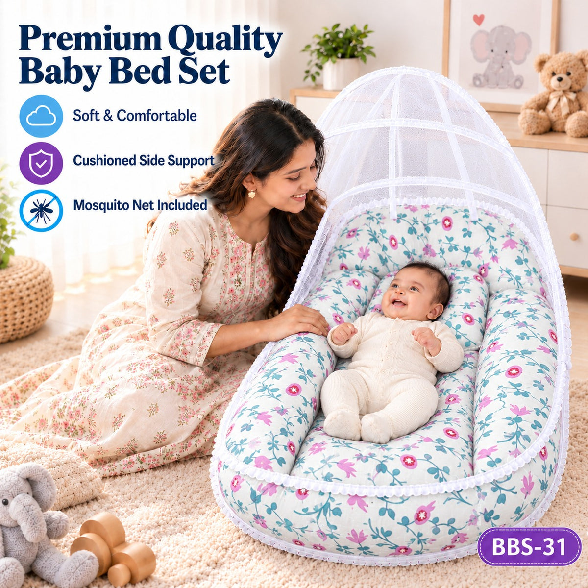 Baby Bedset BBS-31