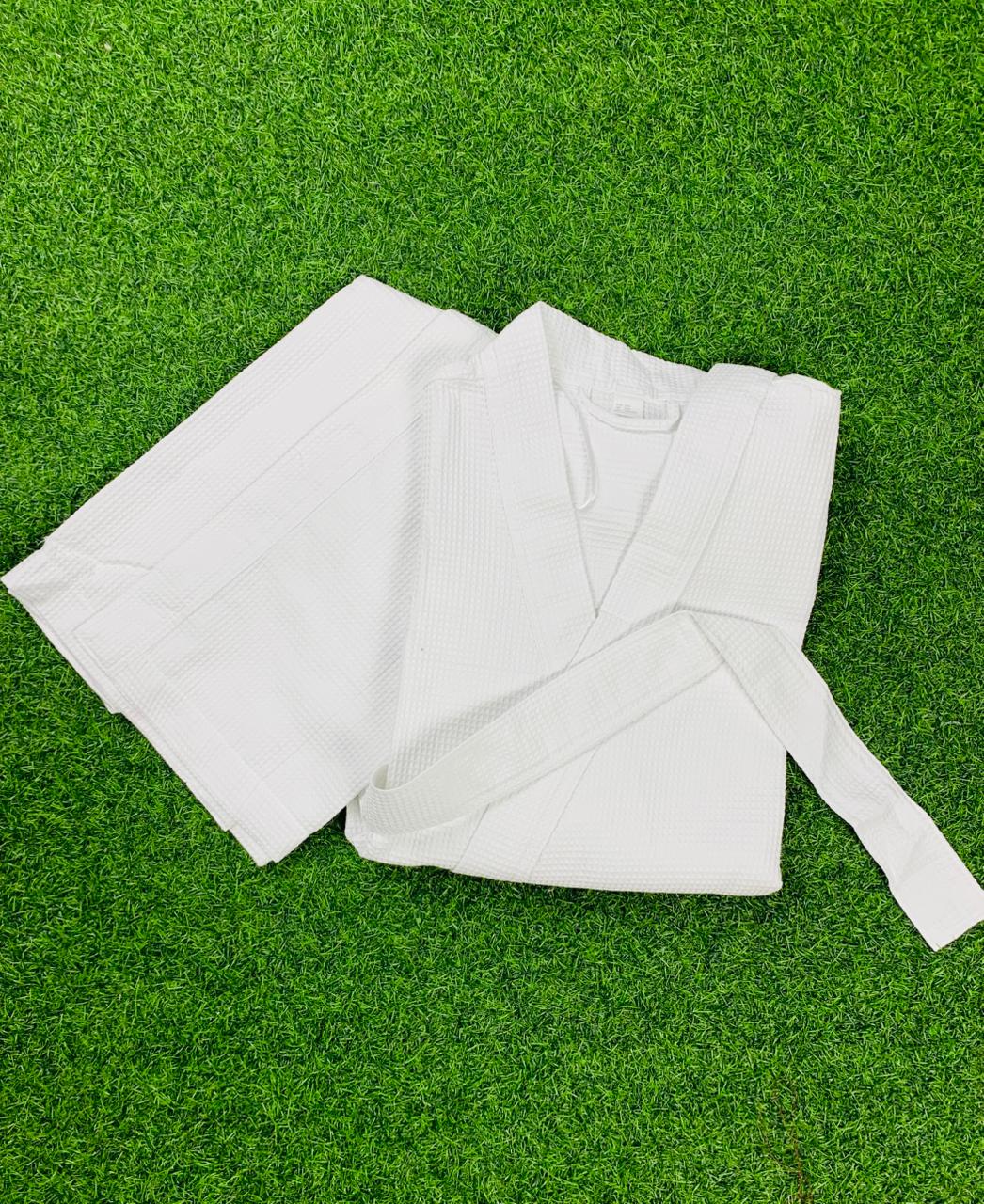 Country Soul Waffle Cotton Bathrobe – Lightweight PB-04