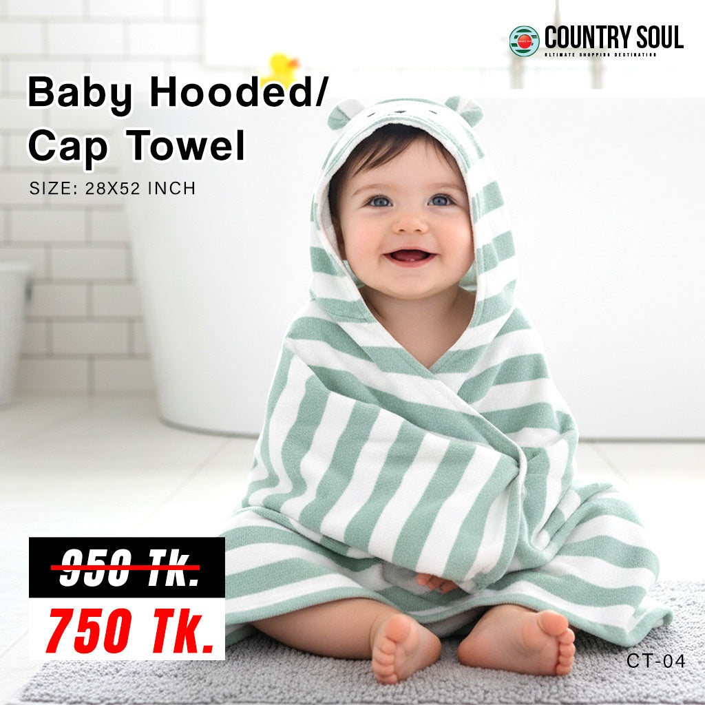 Hooded Baby Bath Towels for Newborn Essentials