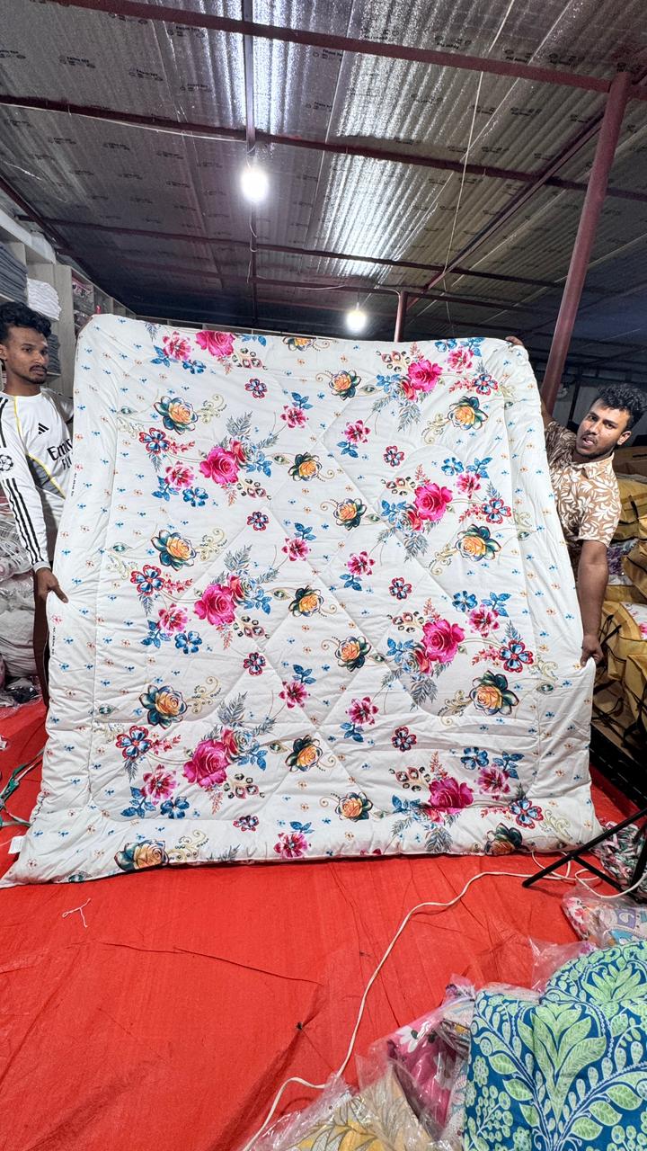 KING SIZE COMFORTER SET (6 PCS SET)D-10