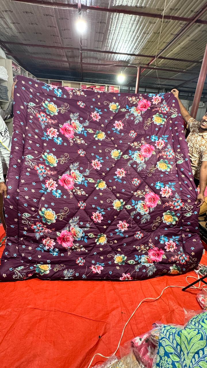 KING SIZE COMFORTER SET (5 PCS SET)D-16