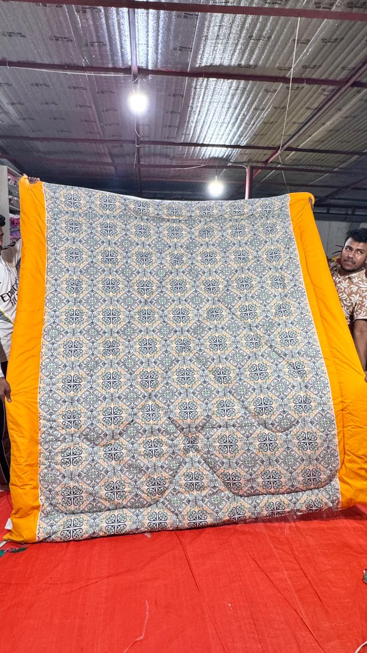 KING SIZE COMFORTER SET (6 PCS SET)      D-23