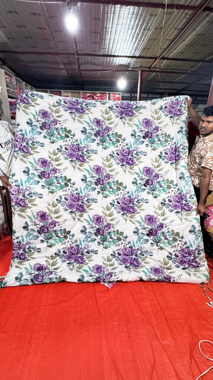 KING SIZE COMFORTER SET (6 PCS SET)      D-04