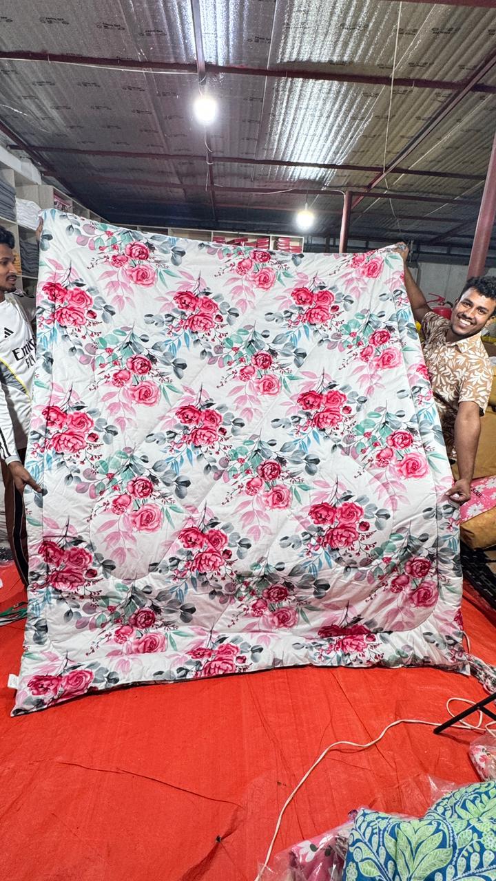 KING SIZE COMFORTER SET (6 PCS SET)      D-03