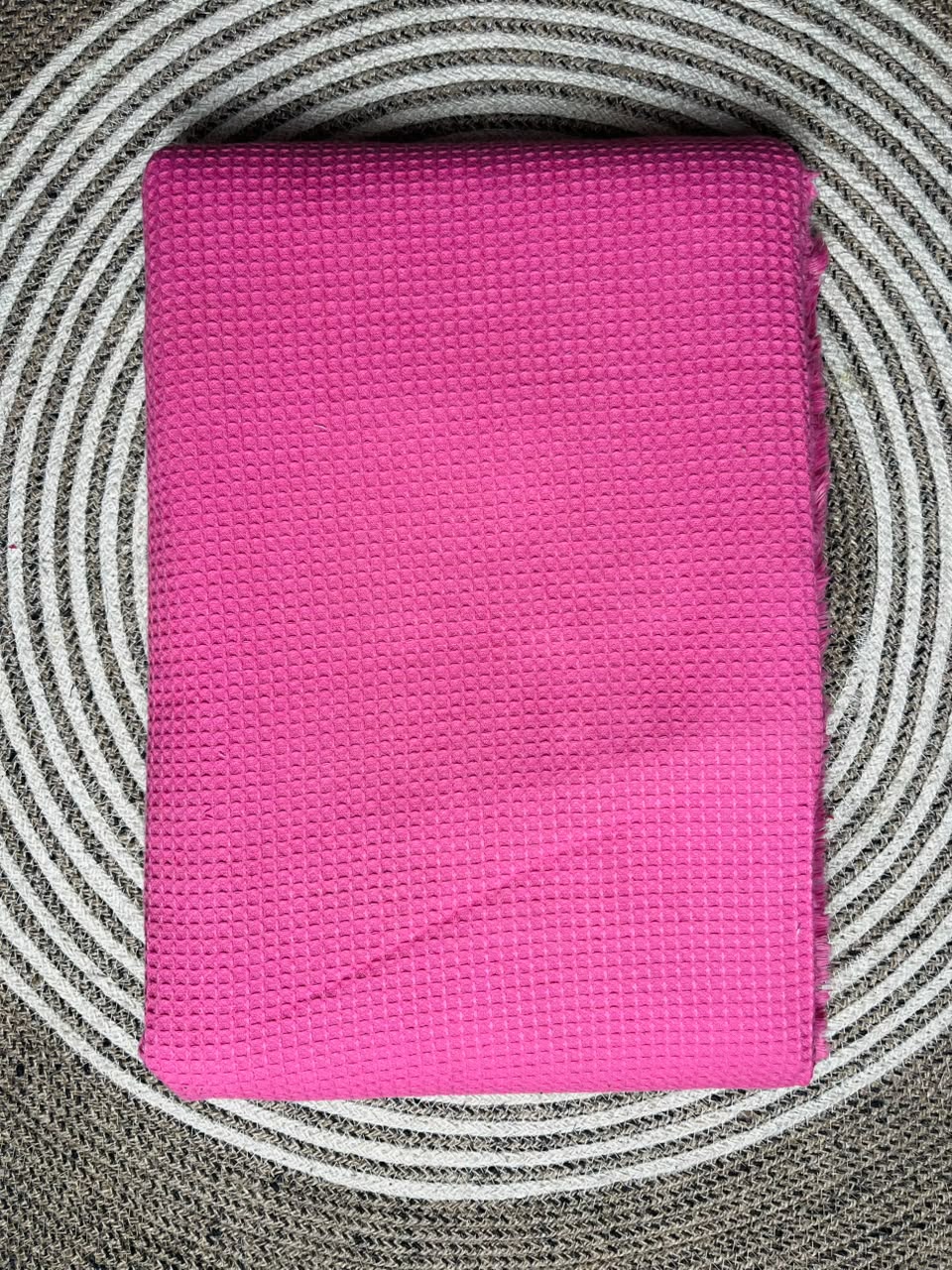 Waffle Blanket Single Size 68x84 Inch