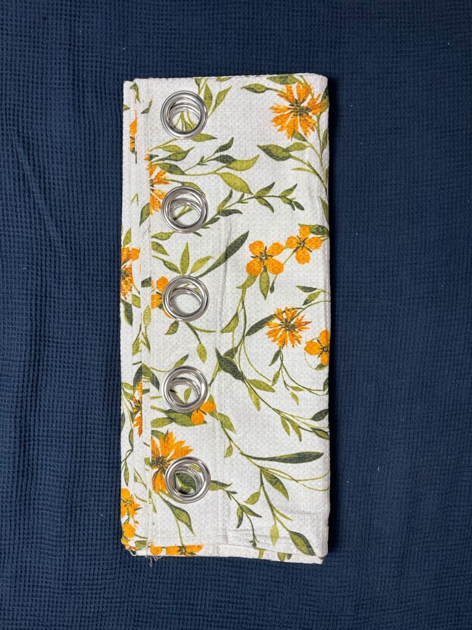 Decorative Waffle Printed Curtain - DC 101