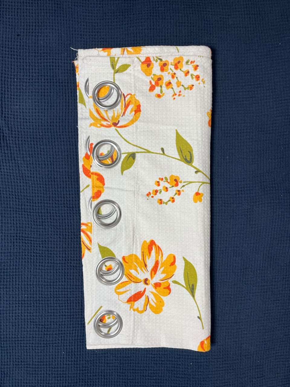 Decorative Waffle Printed Curtain - DC 108