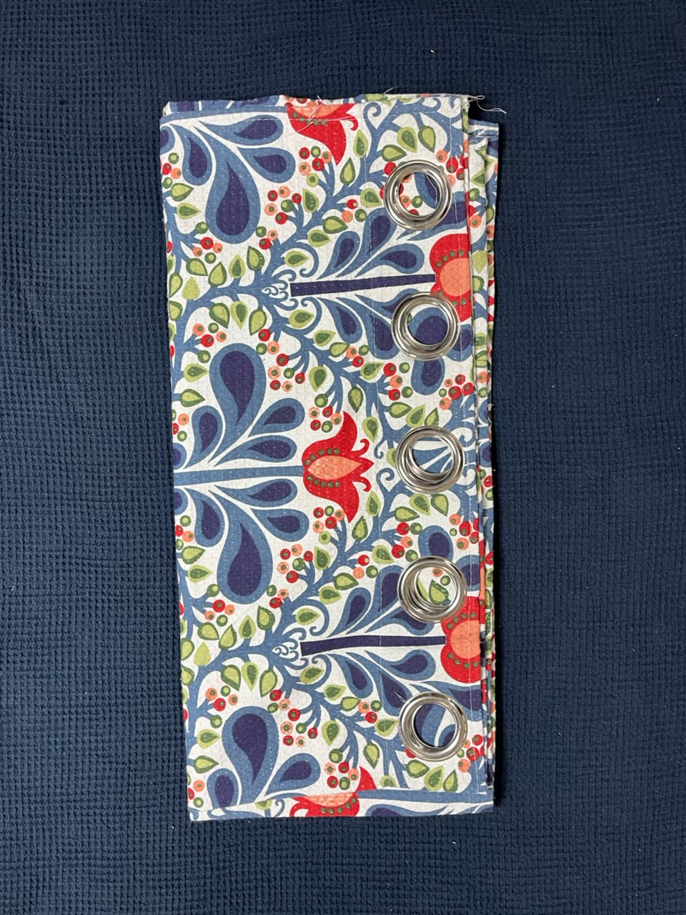 Decorative Waffle Printed Curtain - DC 124