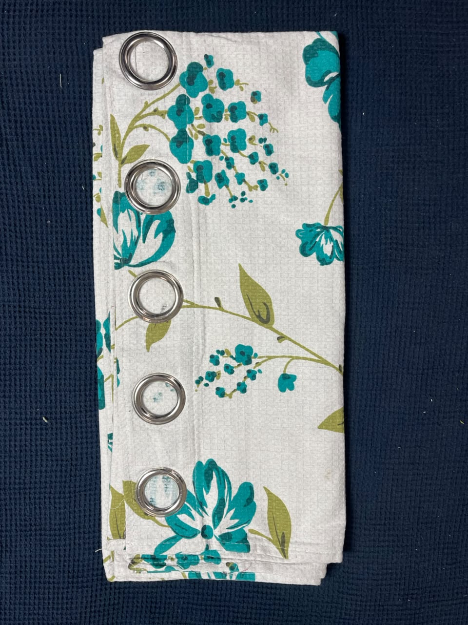 Decorative Waffle Printed Curtain - DC 137