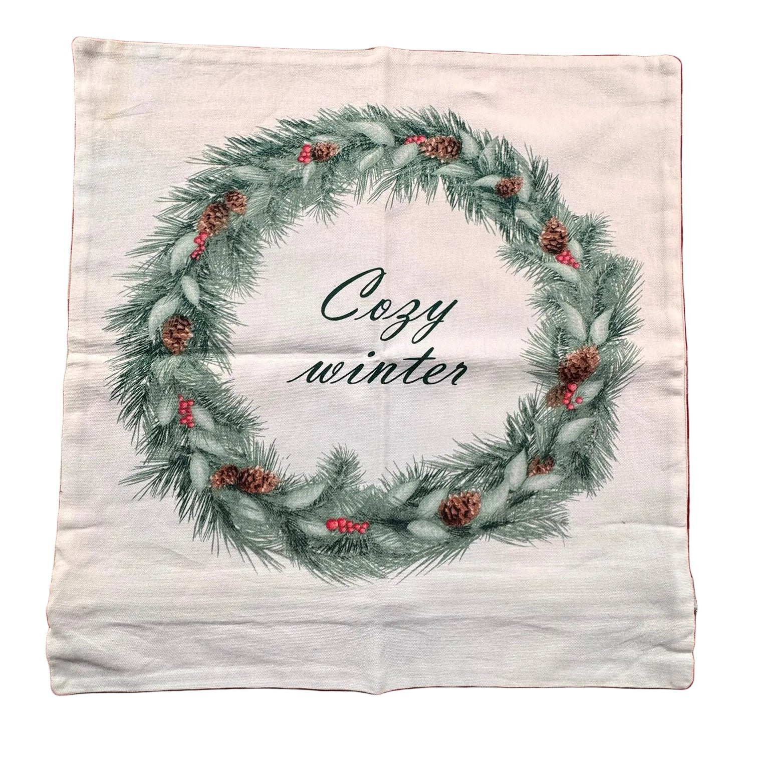 Decorative Cushion Cover 18x18 Inch, Design-16