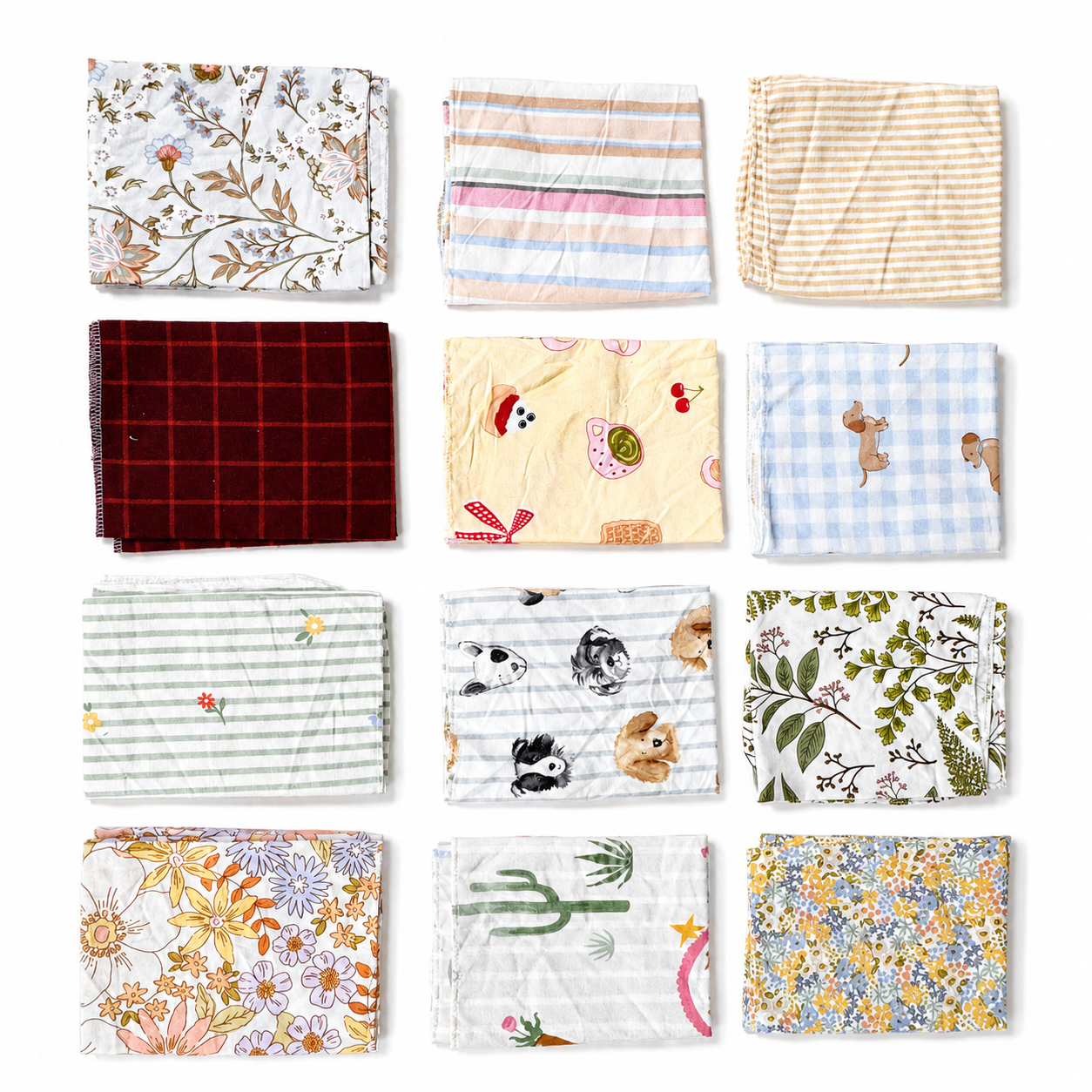ASSORTED BABY KATHA/Baby Swaddle (16x26 Inch)