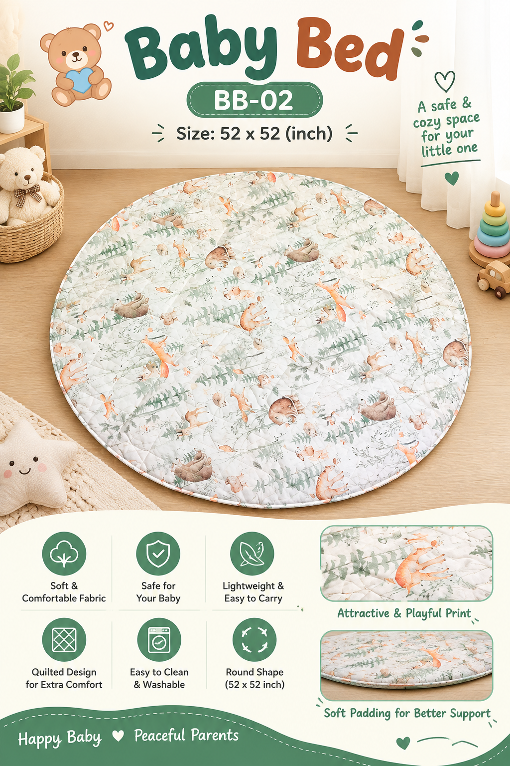 Nitore Baby Bed